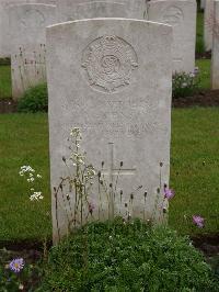 Etaples Military Cemetery - Johnson, H A