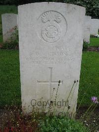Etaples Military Cemetery - Johnson, W