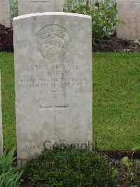Etaples Military Cemetery - Jones, W