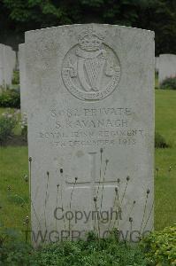 Etaples Military Cemetery - Kavanagh, S