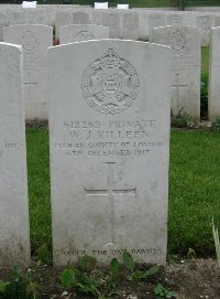 Etaples Military Cemetery - Killeen, William John
