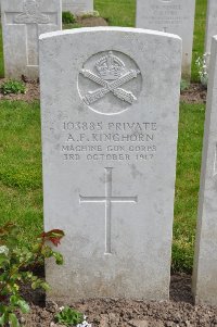 Etaples Military Cemetery - Kinghorn, Albert Fred