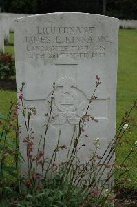 Etaples Military Cemetery - Kinna, James Charley