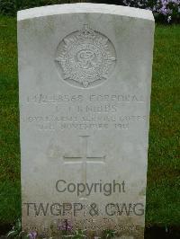 Etaples Military Cemetery - Knibbs, John Jesse