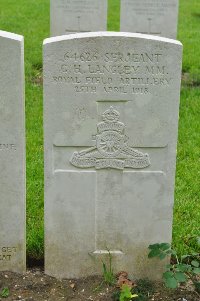 Etaples Military Cemetery - Langley, G H