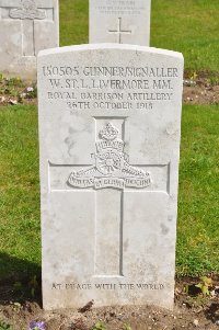 Etaples Military Cemetery - Livermore, William St. Lawrence