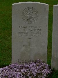 Etaples Military Cemetery - Lowther, Bertie Clarence