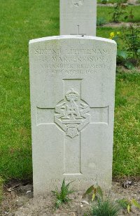 Etaples Military Cemetery - Margerrison, J