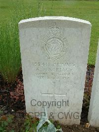 Etaples Military Cemetery - Marriage, A