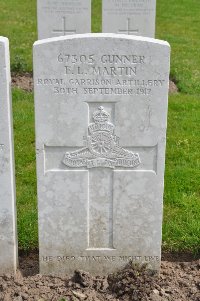 Etaples Military Cemetery - Martin, Francis Leslie