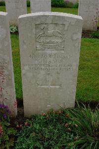 Etaples Military Cemetery - Mason, Christopher