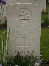 Etaples Military Cemetery - May, James