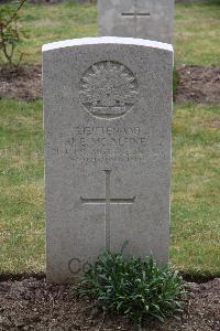 Etaples Military Cemetery - McAlpine, John Edward
