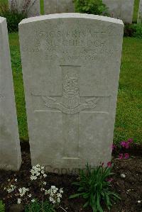 Etaples Military Cemetery - McCulloch, A