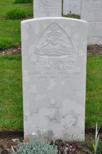 Etaples Military Cemetery - McGrath, John