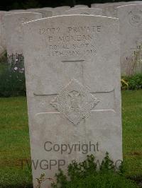 Etaples Military Cemetery - McKean, F