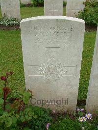 Etaples Military Cemetery - McRobert, J