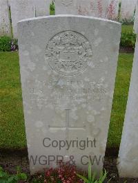 Etaples Military Cemetery - McWilliams, Hugh Stewart
