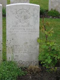 Etaples Military Cemetery - Miller, Alexander