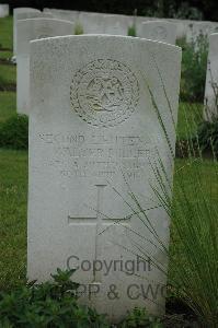 Etaples Military Cemetery - Miller, Walter