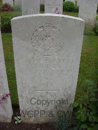 Etaples Military Cemetery - Minto, A