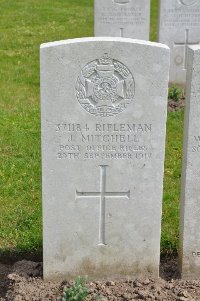 Etaples Military Cemetery - Mitchell, James