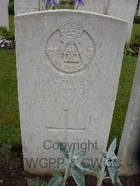 Etaples Military Cemetery - Mole, J