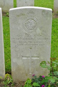 Etaples Military Cemetery - Morris, Henry Graves