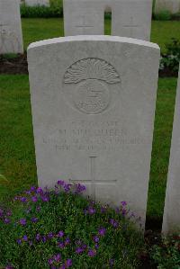 Etaples Military Cemetery - Mulqueen, M