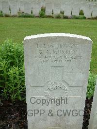 Etaples Military Cemetery - Murphy, George Alexander
