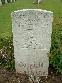 Etaples Military Cemetery - Musson, Harold Methven