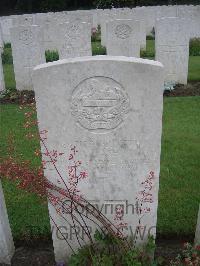 Etaples Military Cemetery - Nash, Cain