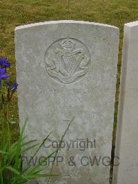 Etaples Military Cemetery - Nolan, J