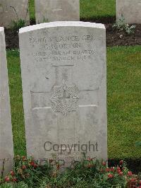 Etaples Military Cemetery - Orton, George Ernest