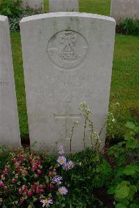 Etaples Military Cemetery - Page, W