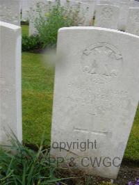 Etaples Military Cemetery - Paterson, Alexander Thomas