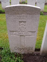 Etaples Military Cemetery - Patey, Sidney Lestock