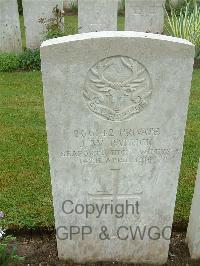 Etaples Military Cemetery - Patrick, J W