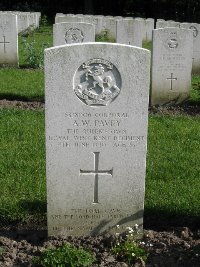 Etaples Military Cemetery - Pavey, Alfred William
