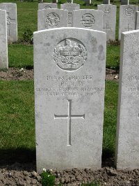 Etaples Military Cemetery - Pedlar, Alonzo
