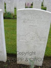 Etaples Military Cemetery - Penson, Charles John (Jack)