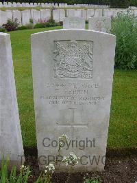 Etaples Military Cemetery - Perrin, E
