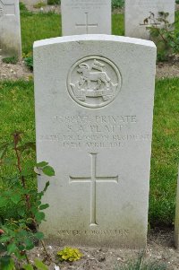 Etaples Military Cemetery - Platt, Sidney Arthur