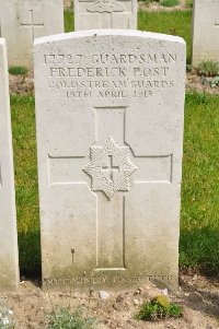 Etaples Military Cemetery - Post, Frederick