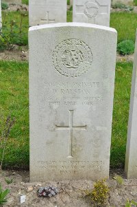 Etaples Military Cemetery - Ralston, D