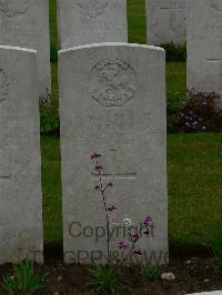 Etaples Military Cemetery - Ramm, H