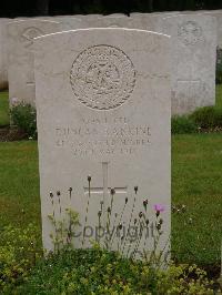 Etaples Military Cemetery - Rankine, Duncan