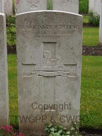 Etaples Military Cemetery - Reading, Frank Alex