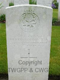 Etaples Military Cemetery - Reed, Henry James
