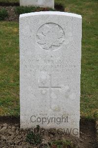 Etaples Military Cemetery - Reedman, William Edward